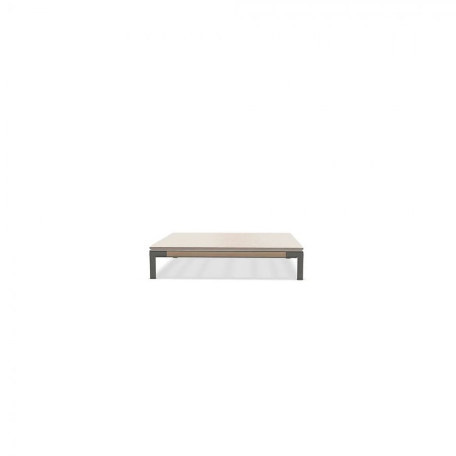 Masuta de cafea pentru terasa 90 x 90 cm, Ethimo colectia Baia Rope